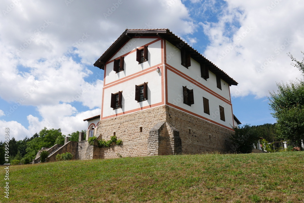 Obraz premium Rekonstruktion Römische Villa in Hechingen