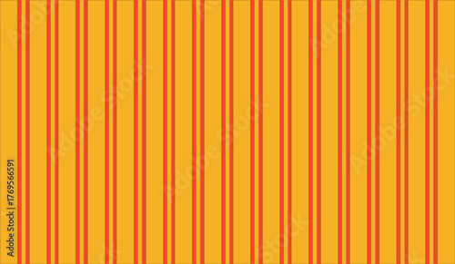 Golden Lines: A pattern of vibrant orange vertical lines arranged to give an elegant and simple look.