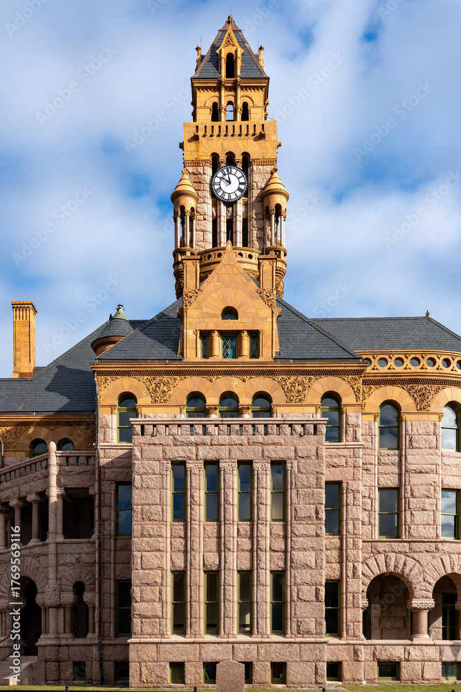 Fototapeta premium Wise County Courthouse in Decatur, Texas