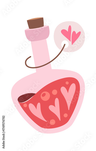 Magic elixir mystical love potion