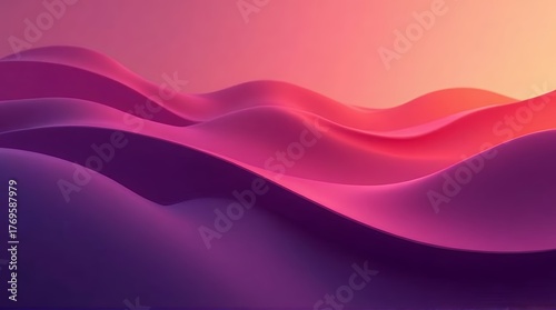 Abstract, dynamic waves of color evoke feelings of serenity and flow, perfect for modern design projects needing a vibrant, artistic touch