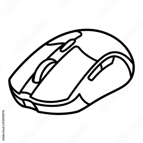 A computer mouse is a handheld input device used to control the cursor, select items, and navigate digital interfaces easily