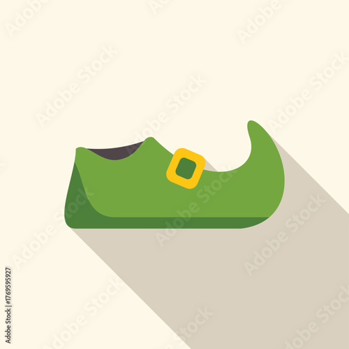 Traditional irish elf footwear representing luck and folklore, ideal for celebrating saint patrick's day