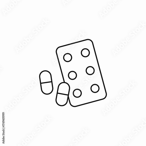 medicine pharmacy dosage icon sign vector