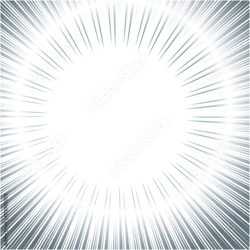 Speed Lines Comic Book Design Element Vector Illustration