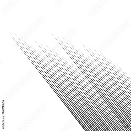 Speed Lines Comic Book Design Element Vector Illustration