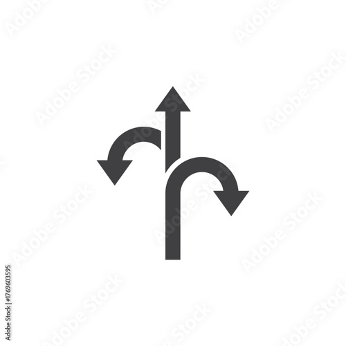 Way vector icon illustration design