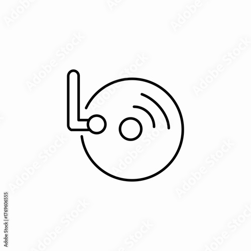 wireless signal antenna icon sign vector