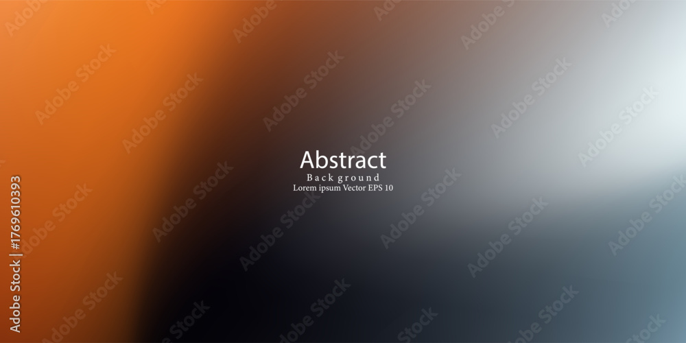 Obraz premium fluid gradient landing page website design. modern creative trendy design