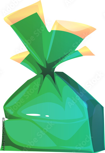 Candy in Green Foil