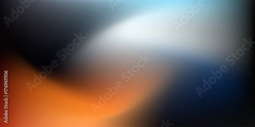 fluid gradient landing page website design. Modern trendy design in Vector Illustration