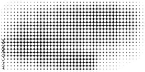 horizontal black glowing star spreading from center design for pattern and background.