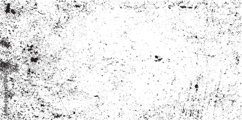Rough black and white texture vector. Distressed overlay texture. Grunge background. Abstract textured effect. Vector Illustration. Black isolated on white background. EPS10