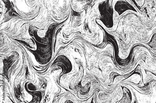 Rough black and white texture vector. Distressed overlay texture. Grunge background. Abstract textured effect. Vector Illustration. Black isolated on white background. EPS10