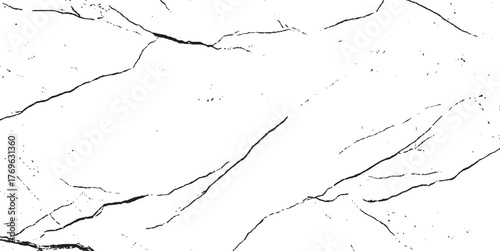 Scratched and Cracked Grunge Urban Background Texture Vector. Dust Overlay Distress Grainy Grungy Effect. Distressed Backdrop Vector Illustration. Isolated Black on White Background. EPS 10.