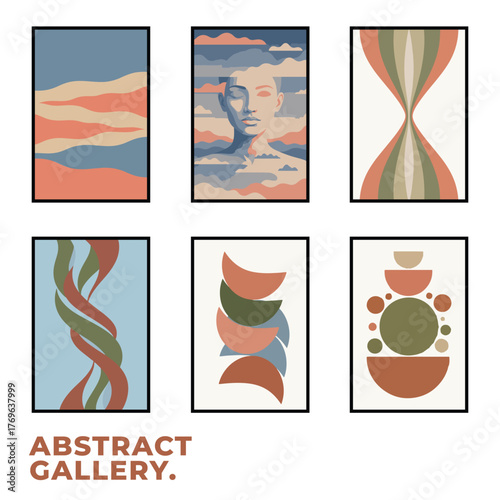 Abstract Horizon Artprint Collection