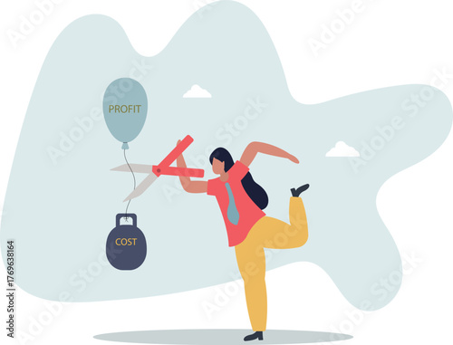 Cost reduction, cut expense to increase profit, improve business profitability by reduce spending, decrease investment fees.life and employment of people.