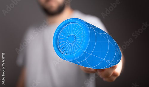 Abstract engineering concep...