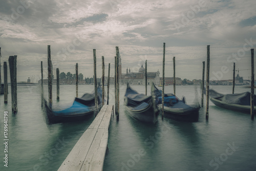 Venice in Italy. Venezia. Famous traveldestination and world heritage area