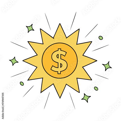 A burst of exploding dollars flying in all directions, symbolizing wealth, success, and financial power with dynamic motion and energy in a dramatic visual scene.
