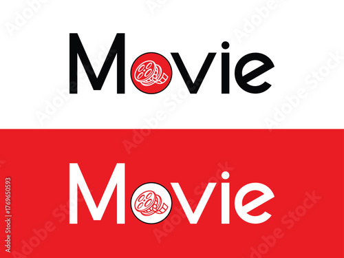 Professional movie logo design for entertainment industry branding and media projects