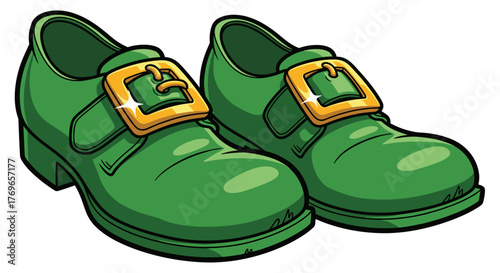 Leprechaun Buckle Shoes