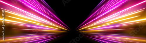 PNG vector sport car trail with wavy neon lines, bright spark flashes, and fast motion effect. Energy curves twist in cyberspace with digital brilliance. Perfect illustration for futuristic, high-spee