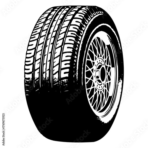 Tire Illustration