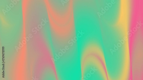 Abstract gradient After Effects Animation background with blend of vivid and soft colors