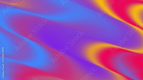 Colorful Abstract After Effects Animation Background with Gradient Mesh Design for Modern Art