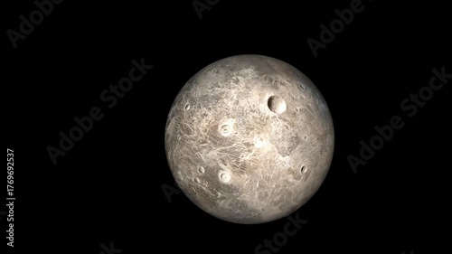 Orbiting over planet Earth. View from International Space Station