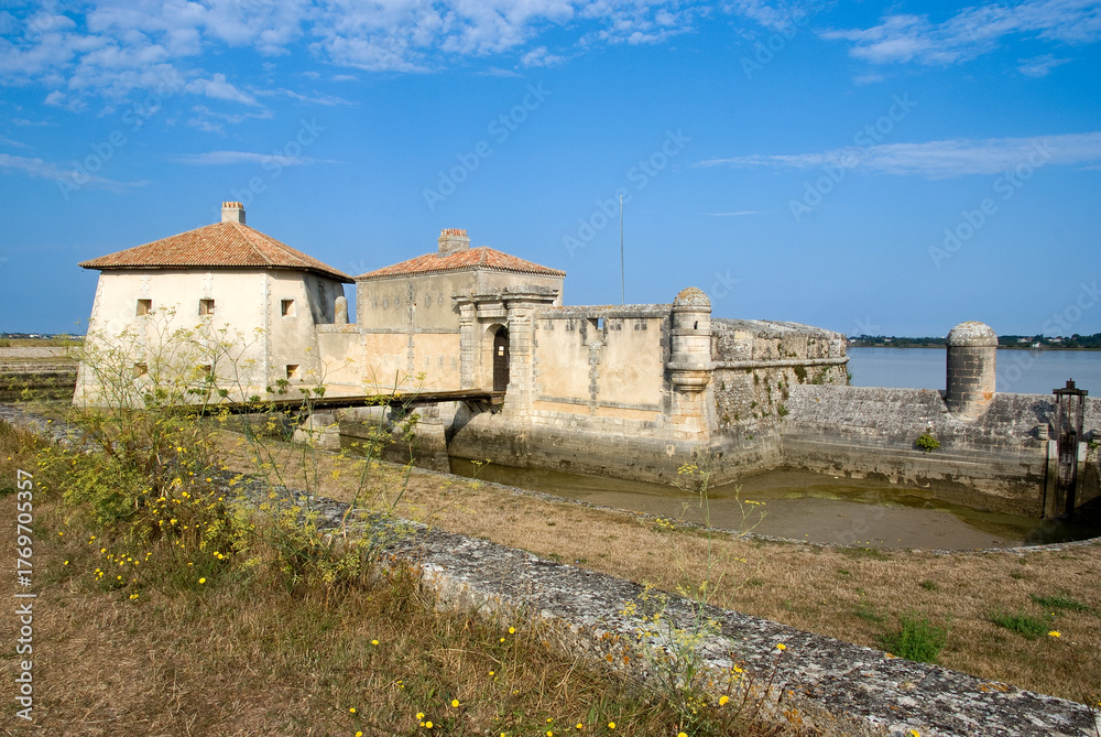 Fototapeta premium Fort Lupin XVIIe, 17, Charente Maritime, France