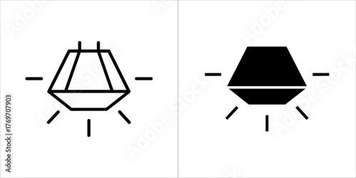 Diamond icon, representing luxury and brilliance