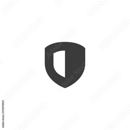 Shield, linear icon. Security and protection concept. Line with editable stroke.