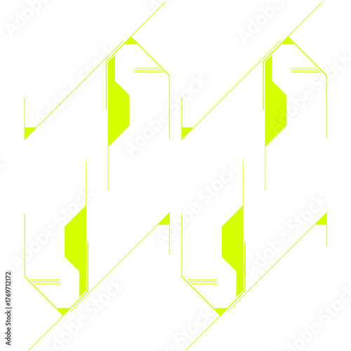 Digital Tech Lines Composition / Digitale Tech-Linien-Komposition / Composición digital de líneas tecnológicas