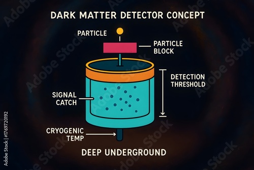 Sensitive Dark Matter Detector in an Underground Laboratory for Astrophysics