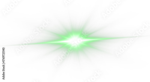 Bright starburst with radiant flare and glowing celestial light.