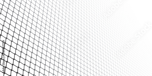 Mesh texture for fishing nets. Seamless pattern for sportswear or soccer goals. vector.