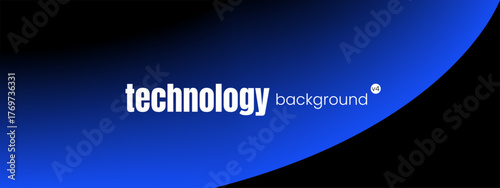 A large and simple sphere for a tech background with a ball and abstract gradient for a background or banner design..