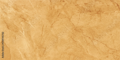 Old crumpled brown paper texture with vintage grunge wood pattern background