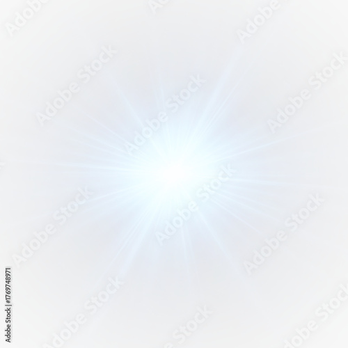 Bright starlight flare with magical glow and shimmering illumination.