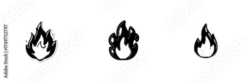 The 3D fire icon is isolated and designed for use in various digital products like games, interfaces, and apps, with a cartoon aesthetic fitting for match-3, arcade, and RPG genres, and it can serve