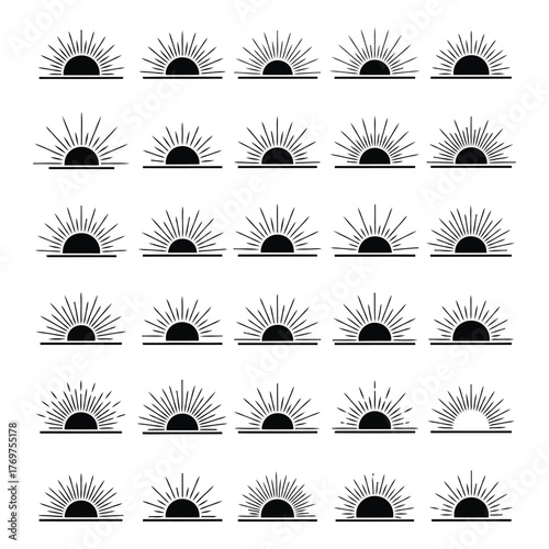 Explosion diagram vector
