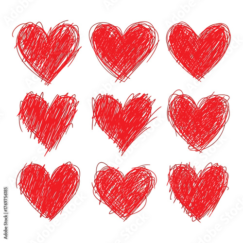 Heart love emotion vector