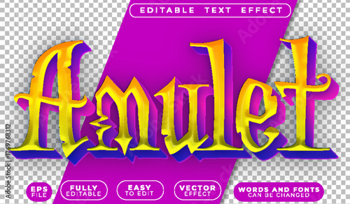  Amulet Charm Magic Protection Sacred Symbol Editable Vector Text File