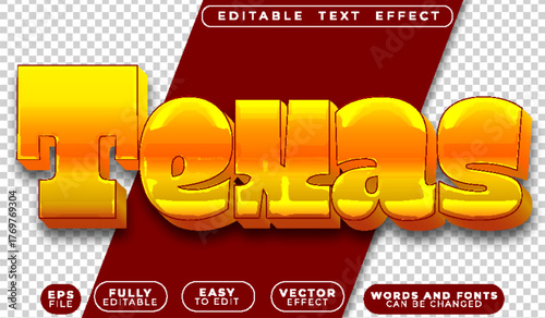  Texas Cowboy Wild West Ranch Desert Editable Vector Text File