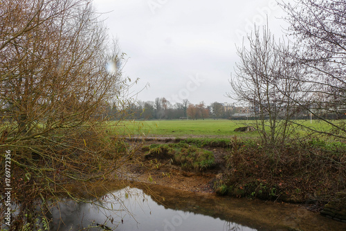 Green parkland around Hertfordshire 
