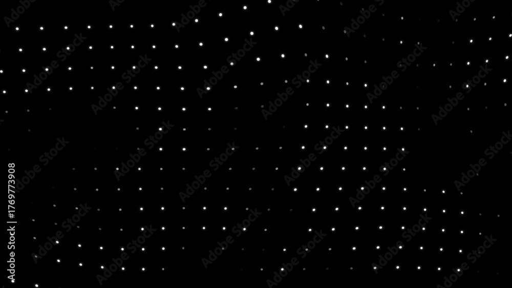 halftone dots texture animated abstract background, dotted grid animation for retro vintage effect