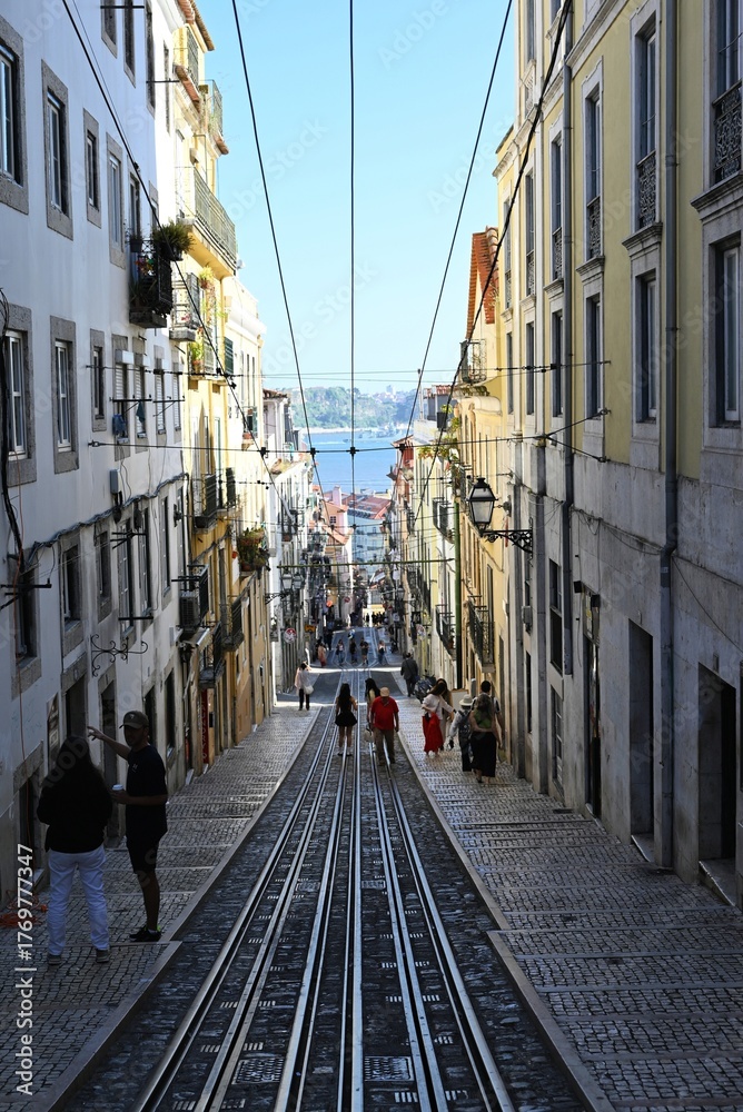 Obraz premium a view of the city of lisbon portugal