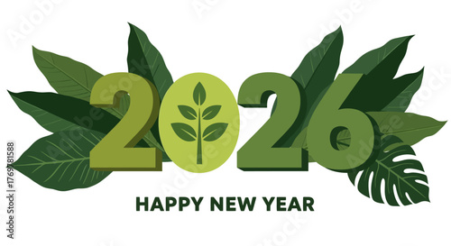Celebrating 2026 A Fresh Start with Nature's Green Embrace for the New Year